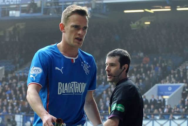 Dean Shiels played at Ibrox for four seasons. Picture: Lisa Ferguson
