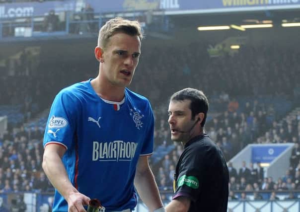 Dean Shiels played at Ibrox for four seasons. Picture: Lisa Ferguson