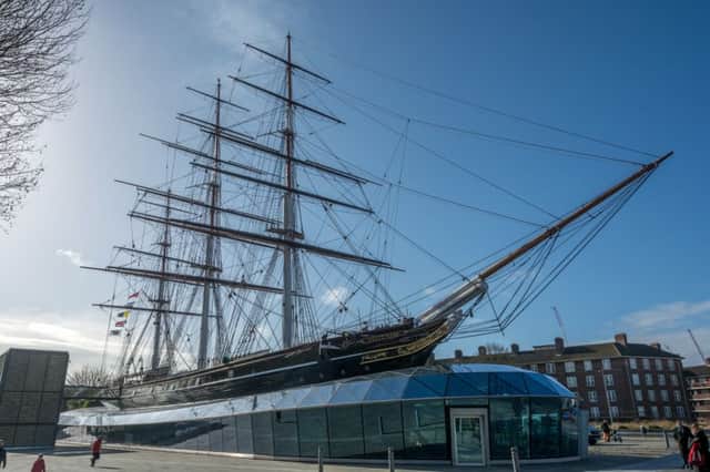 The original Cutty Sark was built in Dumbarton but has been in dry dock in Greenwich since 1954. Picture: Wikicommons