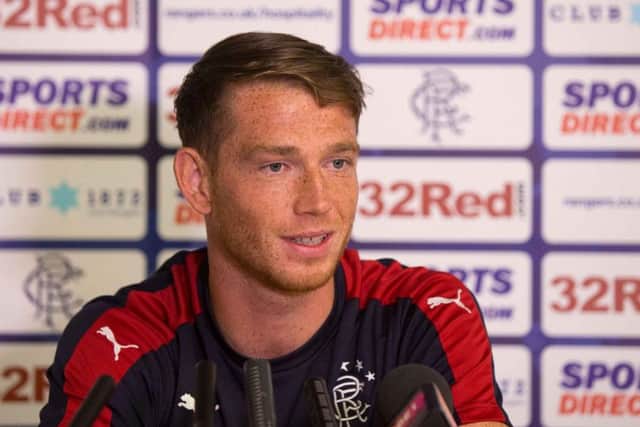 Joe Garner can be Rangers' 'Fox in the Box' according to team-mate Harry Forrester. Picture: Kirk O'Rourke