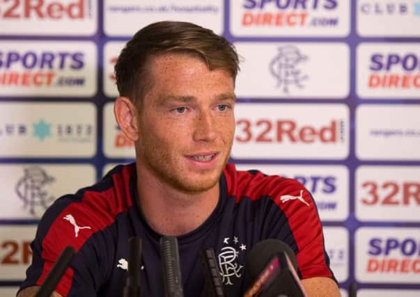 Joe Garner can be Rangers' 'Fox in the Box' according to team-mate Harry Forrester. Picture: Kirk O'Rourke