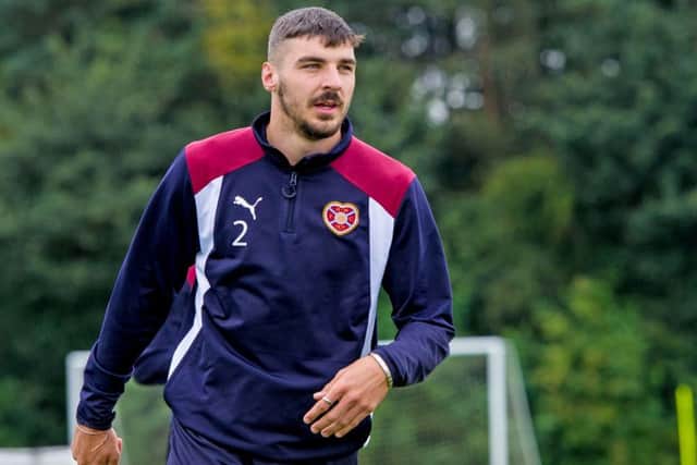 Hearts are prepared to keep Callum Paterson until his contract expires unless a fair offer is received. PictureL: SNS.