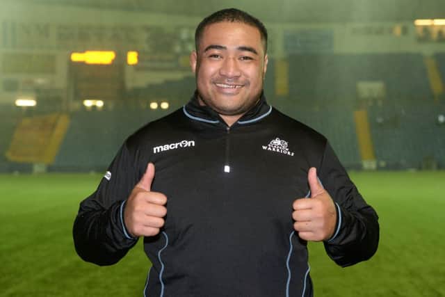 Glasgow Warriors' Sila Puafisi will face former club Gloucester. Picture: Gary Hutchison/SNS/SRU