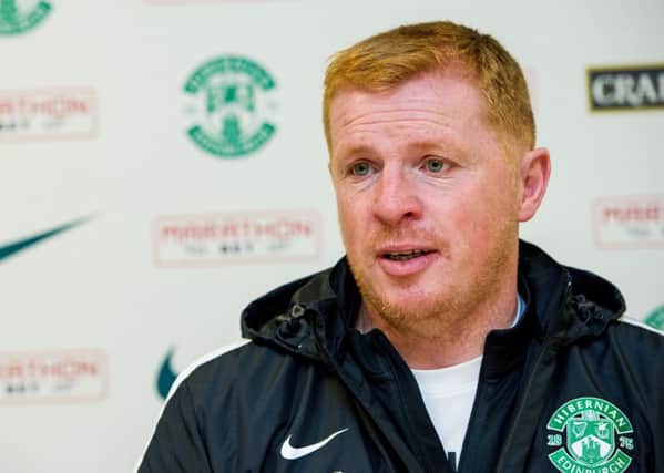 Hibs boss Neil Lennon wants the Easter Road side to maintain their 'buoyancy'. Picture: Ross Parker/SNS
