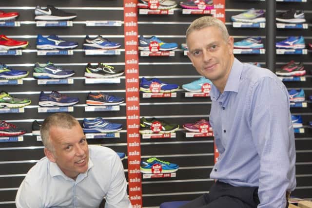 Scotland's largest independent running retailer, Run4It. Picture: Peter Devlin