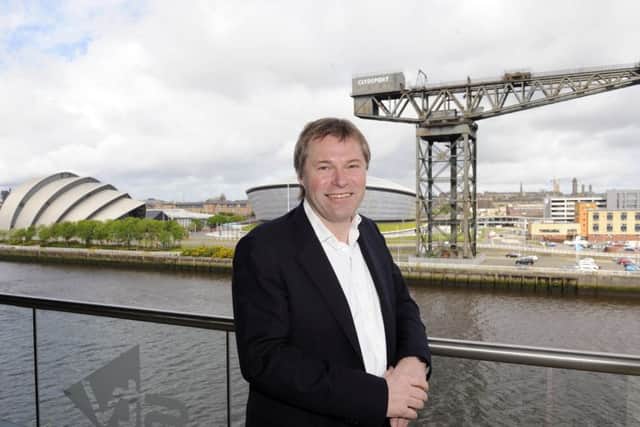 STV chief executive Rob Woodward. Picture: John Devlin