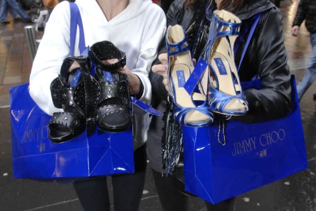 Jimmy Choo said the weaker pound would help boost sales and profits. Picture: Robert Perry
