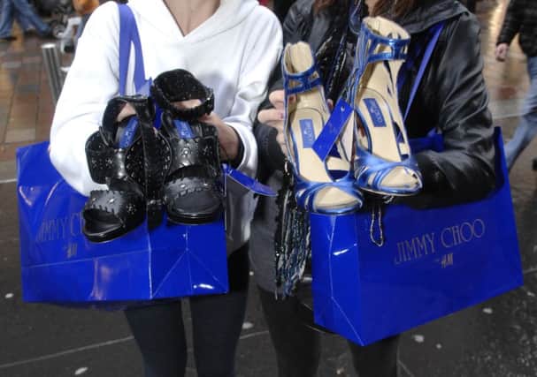 Jimmy Choo said the weaker pound would help boost sales and profits. Picture: Robert Perry