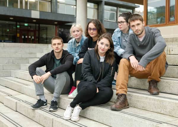 Front, l-r, Peter Mooney Niamh Branigan and Eddie Robinson
Back l-r Billie De Buitlear, Sophia Leuner and Josie Charles.