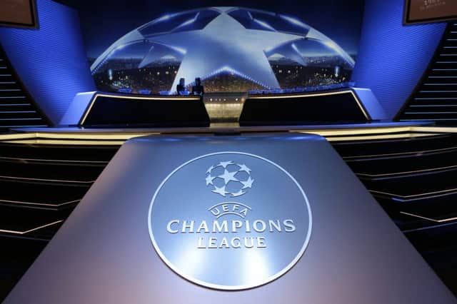 The four highest-ranked leagues will each get four slots in the Champions League from the 2018-19 season.  Picture: Claude Paris/AP