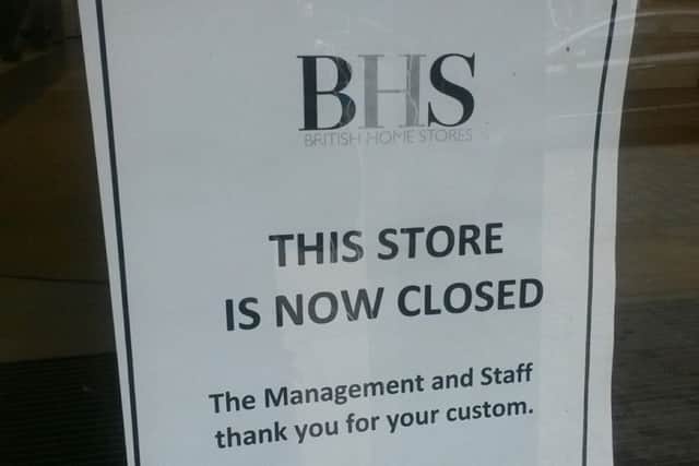 All remaining BHS stores will close this weekend. Picture: Johnston Press