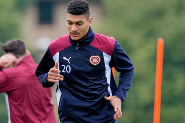 Bjorn Johnsen is eager for Hearts to reach Europa League. Picture: SNS.
