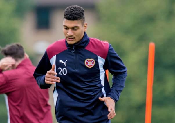 Bjorn Johnsen is eager for Hearts to reach Europa League. Picture: SNS.