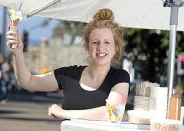 Emma Riddell secured funding to set up her own ice cream business. Picture: Contributed
