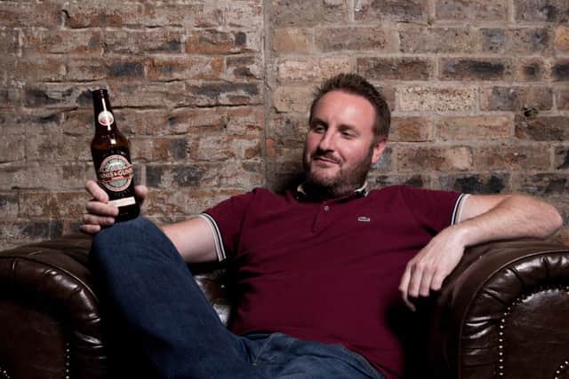Founder and master brewer Dougal Sharp saw Innis & Gunn sell more than 23 million bottles of beer last year. Picture: JohnNeed.co.uk