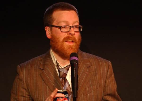 Comedian Frankie Boyle has criticised 'risk averse' TV comedy in the UK. Picture: Robert Perry
