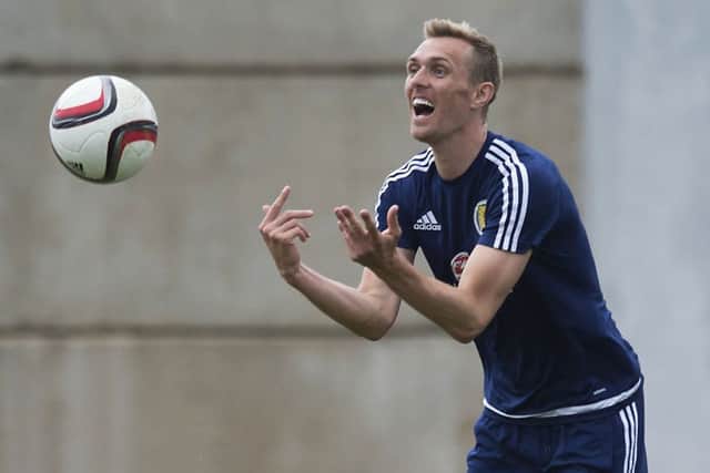 Darren Fletcher has put his illness behind him and is raring to go at the heart of the Scotland team.
Picture: SNS Group/Craig Williamson