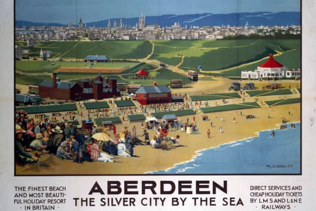 Aberdeen was touted as the most beautiful holiday resort in Britain by rail companies between 1923 and 1947. PIC National Railway Museum.