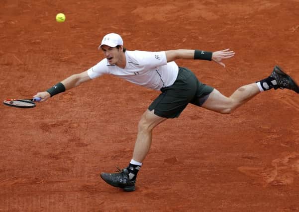 Andy Murray will open his US Open campaign against Lukas Rosol. Picture: Christophe Ena/AP