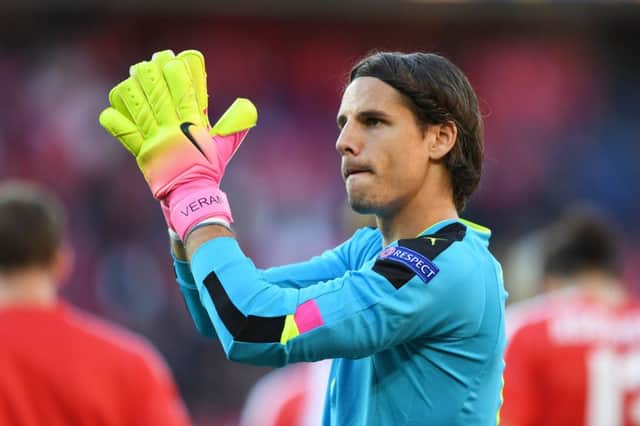Swiss international Yann Sommer will be between the sticks for Gladbach. Picture: Getty