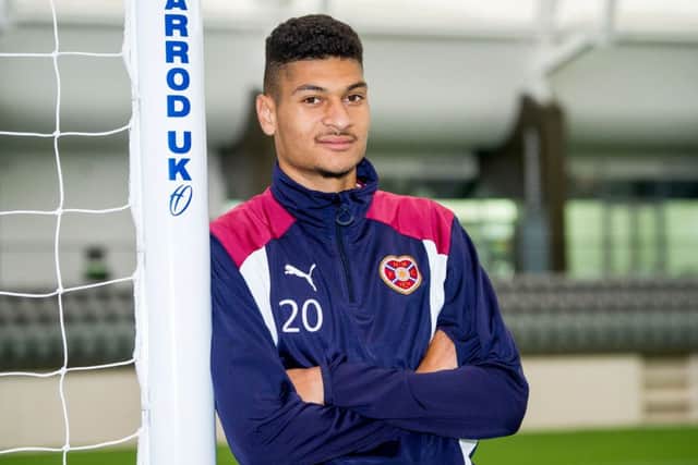 Johnsen finally completed his move to Hearts last week. Picture: SNS