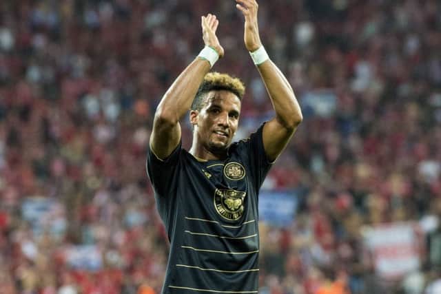 Scott Sinclair helped Celtic reach the Champions League group stages in midweek. Picture: SNS