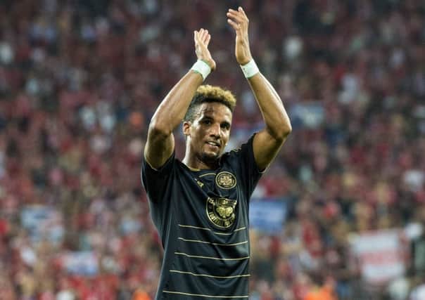 Scott Sinclair helped Celtic reach the Champions League group stages in midweek. Picture: SNS