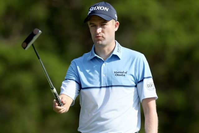 Russell Knox battled back to make the cut at Bethpage Black. Picture: Getty.