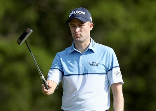 Russell Knox battled back to make the cut at Bethpage Black. Picture: Getty.