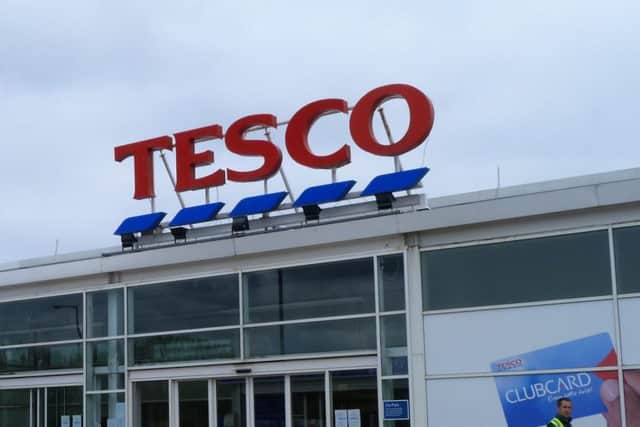 Tesco removed the Saltire from Scottish strawberries in England. Picture: TSPL