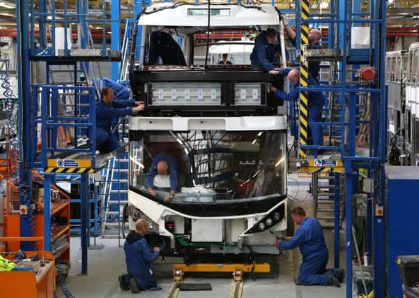 Alexander Dennis is a Scottish manufacturing company that competes on the world stage. Photograph: Andrew Milligan/PA