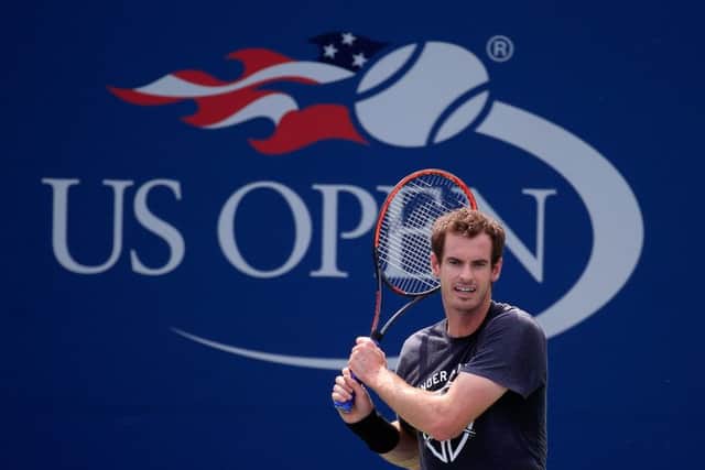 Andy Murray prepares for the US Open in New York. Picture: Chris Trotman/Getty Images