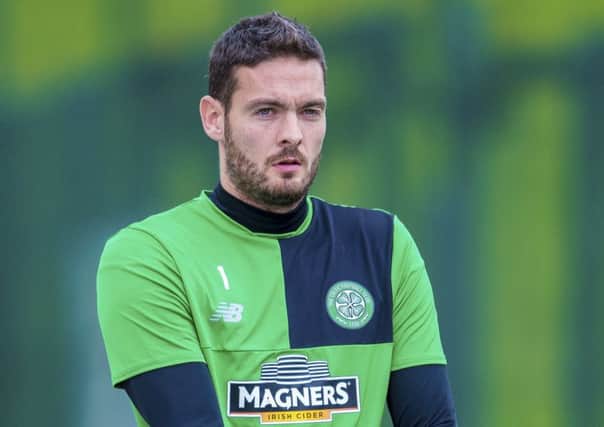 Celtic's Craig Gordon was dropped to the bench for the Aberdeen game. Picture: SNS