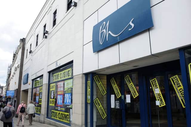 The last BHS stores will close today. Picture: Michael Gillen