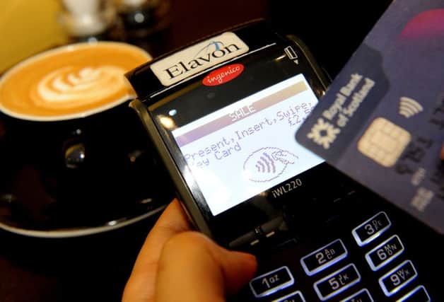 More and more people are using contactless payment. Picture: Lisa Ferguson
