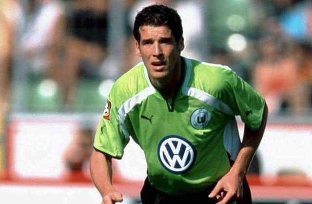Brian O'Neil in action for VfL Wolfsburg. Picture: Getty Images
