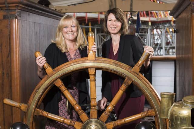 Big Partnership director Zoe Ogilvie, left, with Alison Ramsay, who will oversee the Dundee office. Picture: Alan Richardson