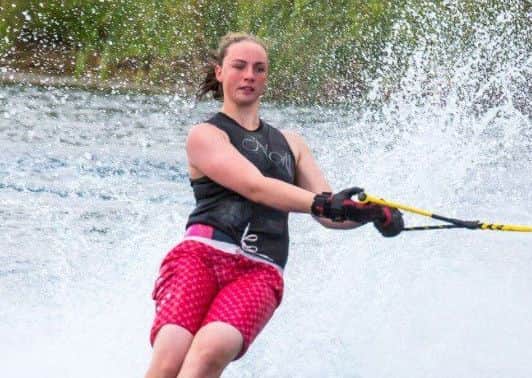 Georgina Hutchison in action.