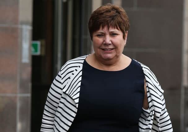 Labour MP Marie Rimmer leaves Glasgow Sheriff Court. Picture: PA