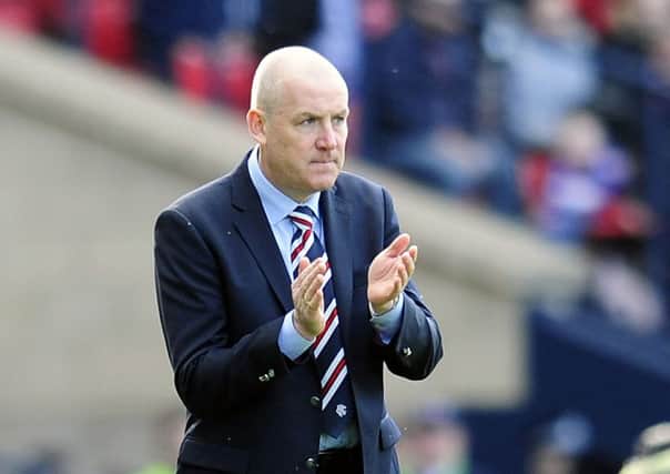Mark Warburton's side will take on rivals Celtic on 10 September. Picture: Michael Gillen