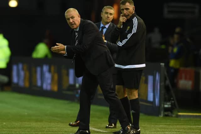 Mark Warburton doesnt want Rangers to go without competitive action between last Friday's game against Kilmarnock and 10 September. Picture: Ross Parker