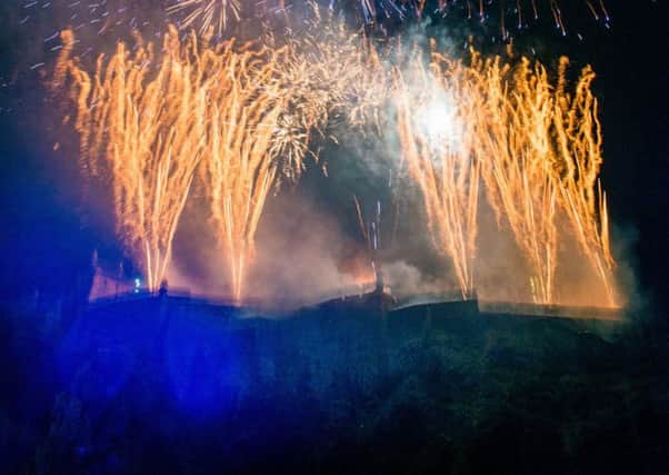 Virgin Money Fireworks Concert, Edinburgh Castle PIC: Ian Georgeson