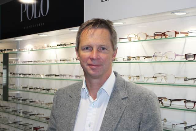 Steven Taylor joins Optical Express as marketing director. Picture: Contributed