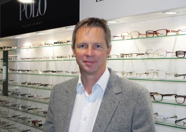 Steven Taylor joins Optical Express as marketing director. Picture: Contributed