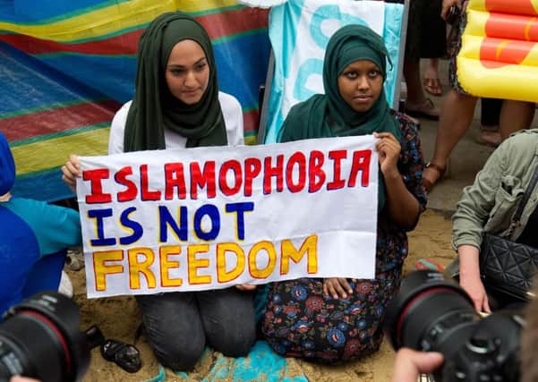 Brits are protesting against the burkinie ban in France Picture: Getty