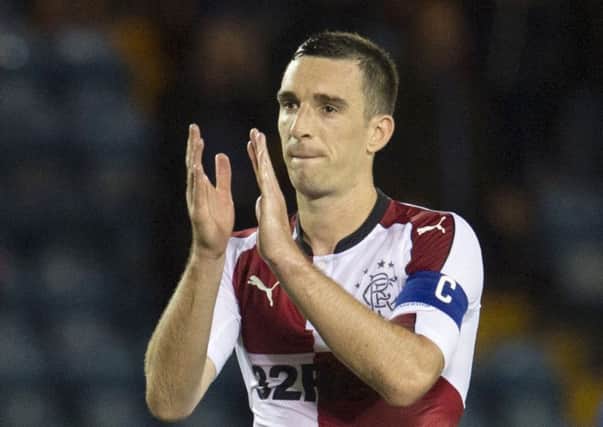 Lee Wallace has been called up to the Scotland squad alongside Hearts striker Tony Watt. Picture: SNS