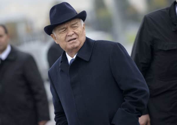 Uzbek President Islam Karimov pictured in November 2015. Picture: AP