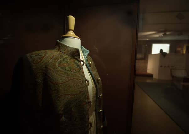 A part coat on show at the the launch of the Paisley Make Festival of Creativity and Design. Picture: John Devlin