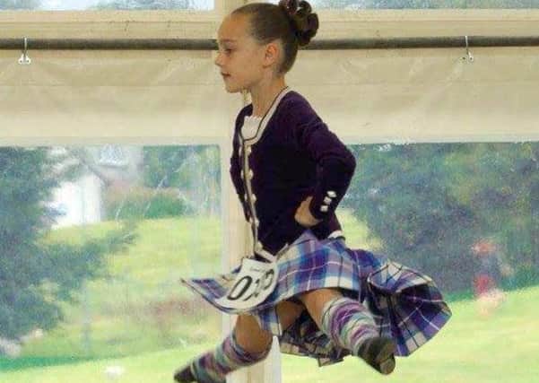 Successful Highland dancer Eilidh Gammons. Picture: Contributed