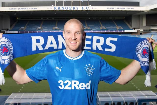 Rangers have signed Phillipe Senderos on a one-year deal. Picture: Rangers FC via Press Association Images